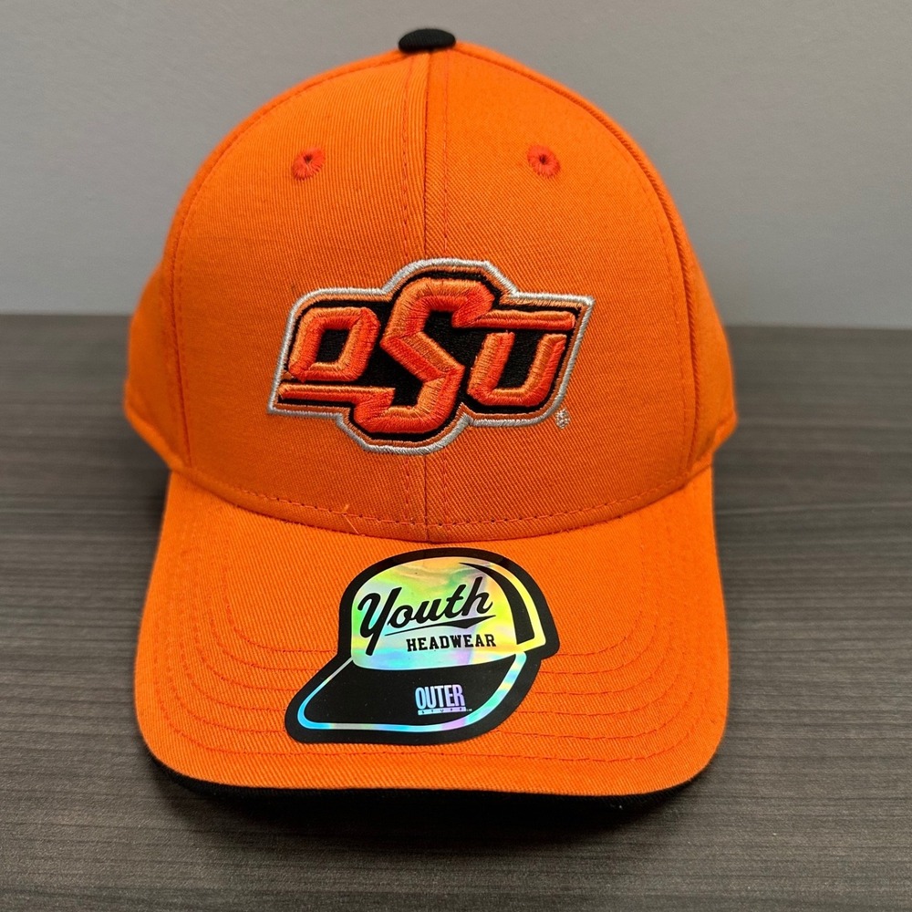 Oklahoma State Cowboys Youth Hat Orange OSU Baseball Cap Outerstuff KN 481028